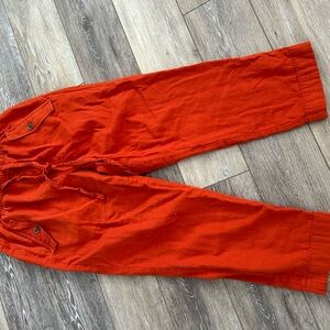 Loft orange trousers